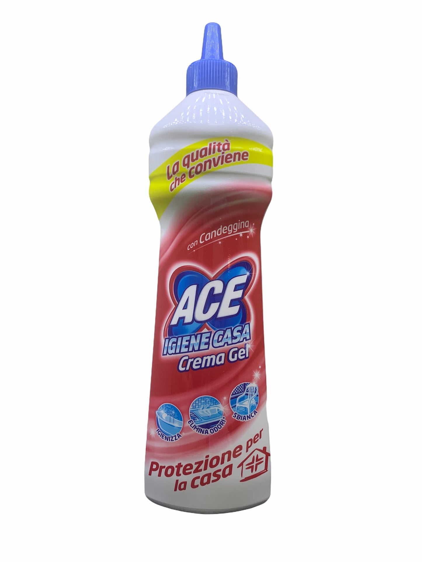 15 x ACE Igiene Casa Crema Gel Con Candeggina 500 Ml