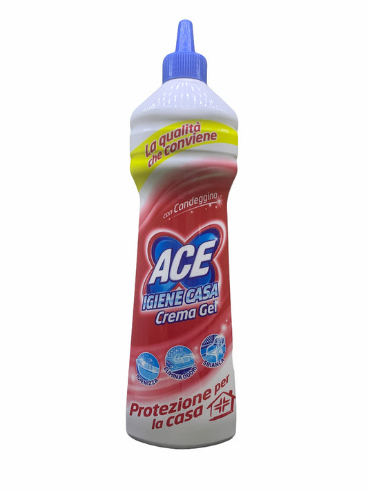 15 x ACE Igiene Casa Crema Gel Con Candeggina 500 Ml