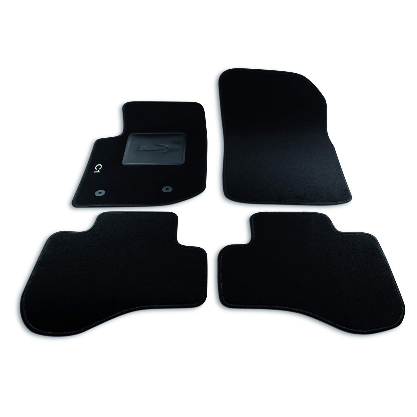 Bottari 39035 Set Tappeti Auto su Misura in Moquette per Citroen Modello C1 produzione dal 2004 al 2011 , Nero, 4 Pezzi