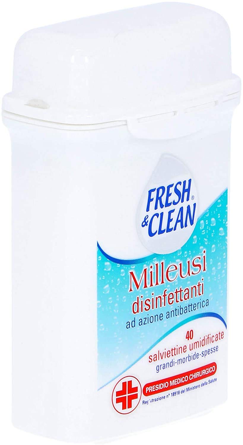 7 Fresh e clean salviettine disinfettanti