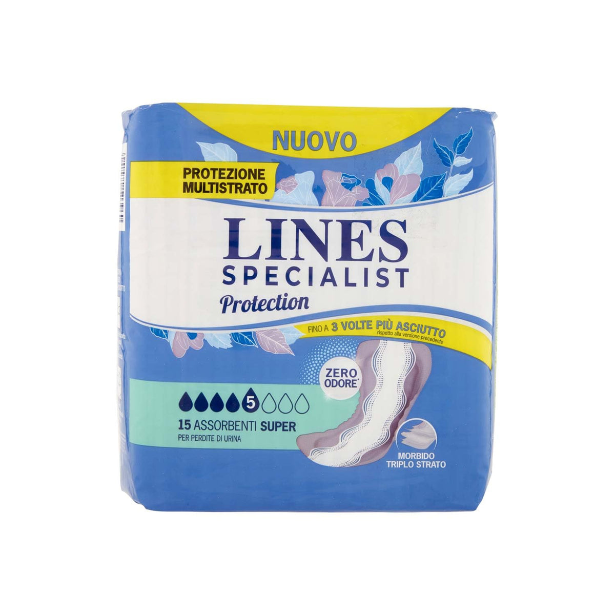 Protegge slip della marca Lines ideale per unisex adulto