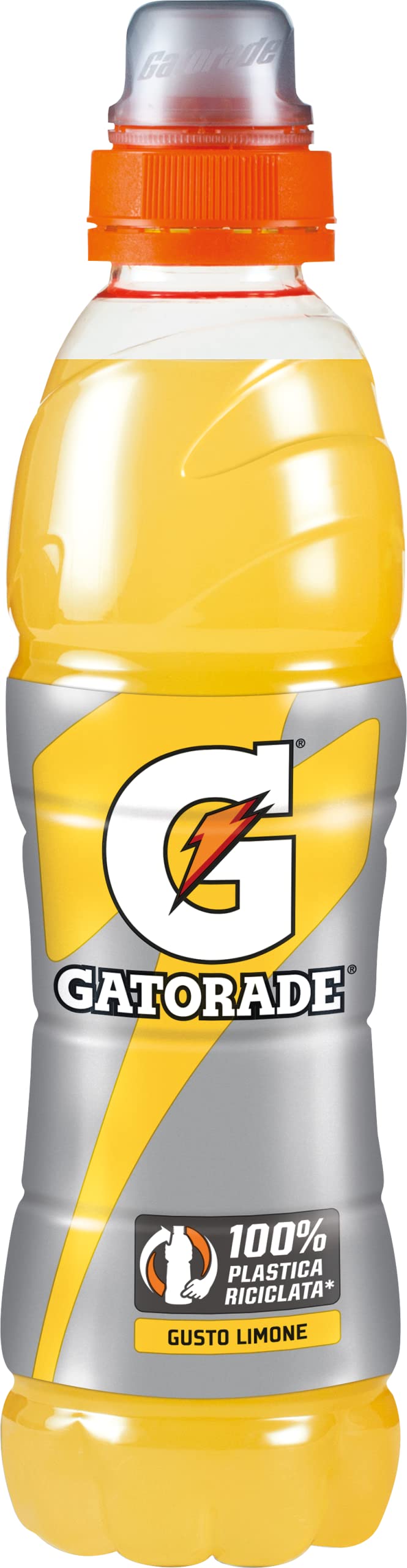Gatorade, Sport Drink, Bevanda sportiva non Gassata Gusto Limone, Aiuta il Reintegro dei Sali Minerali Persi, Formato da 12x500 ml