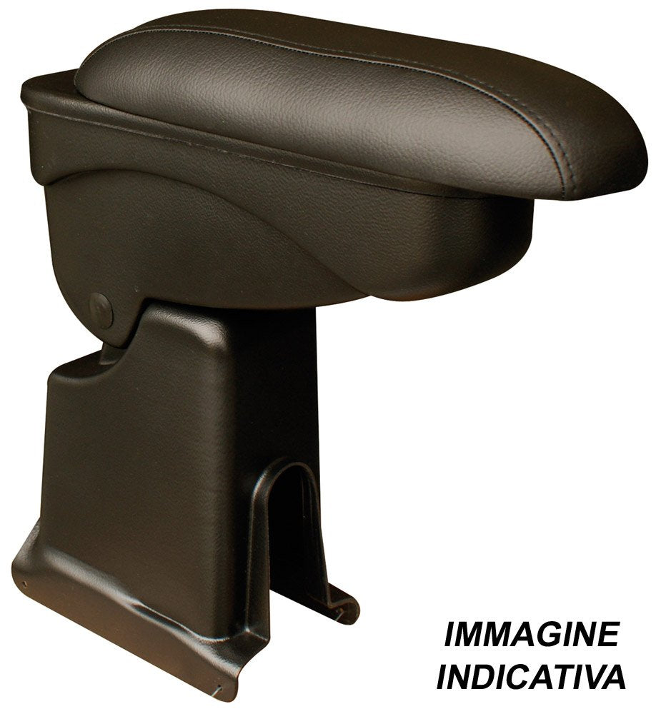 CORA 000159135 Bracciolo Portaoggetti Scorrevole Basculante, Nero