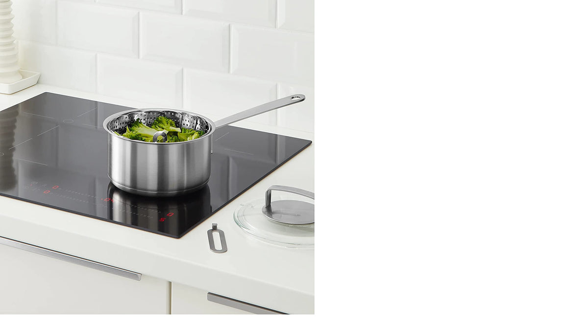 Ikea Stabil in vaso, inserto per cottura a vapore di verdure carne pieghevole in acciaio INOX da cucina dieta