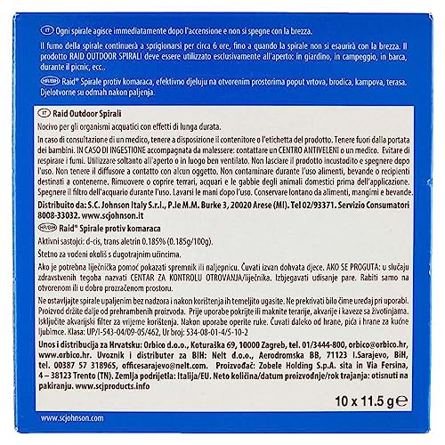 Raid Spirali Antizanzare con Supporto Metallico - 1x10 pezzi parent