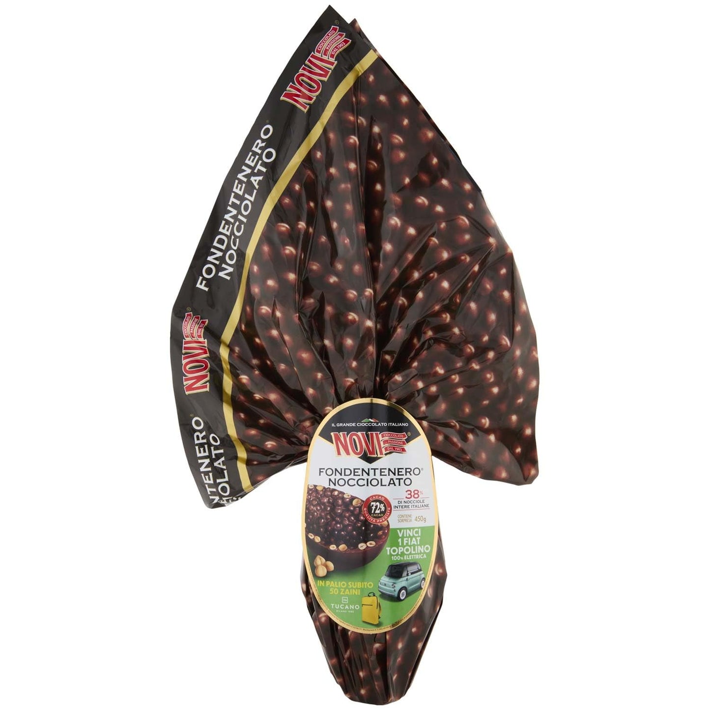 Novi Uovo Fondentenero Nocciolato, 450g