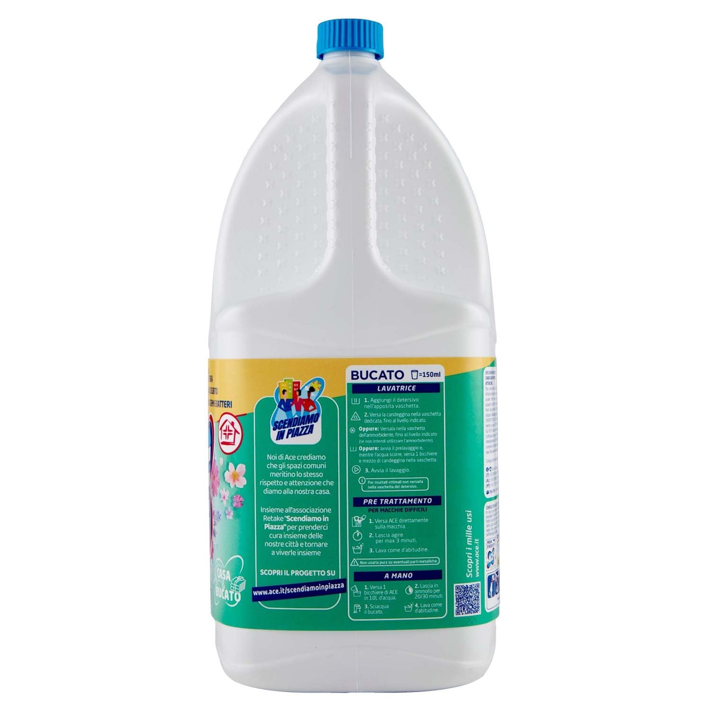 Ace Candeggina Profumata 3 Lt, 3000ml