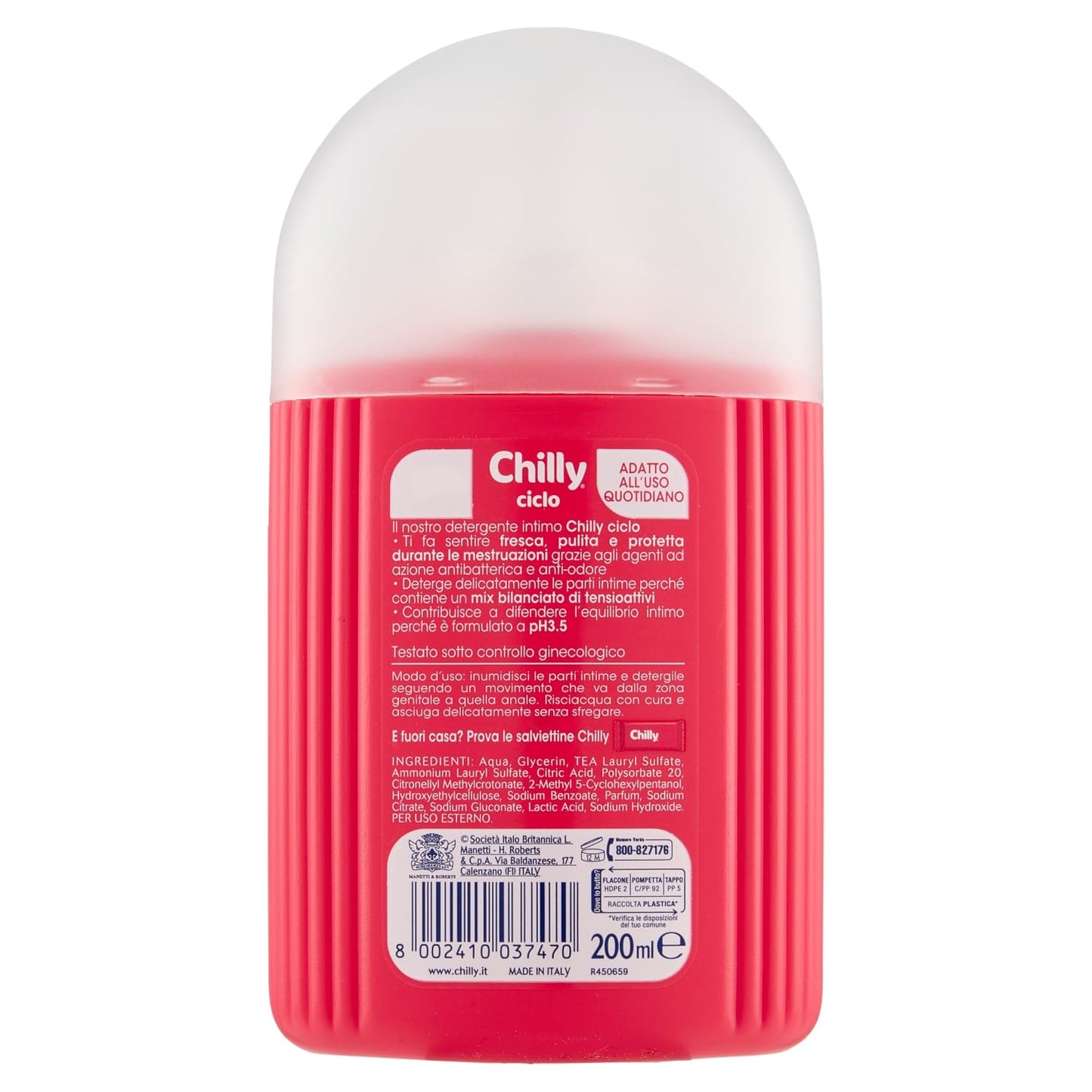 Chilly ciclo Detergente Intimo 200 ml