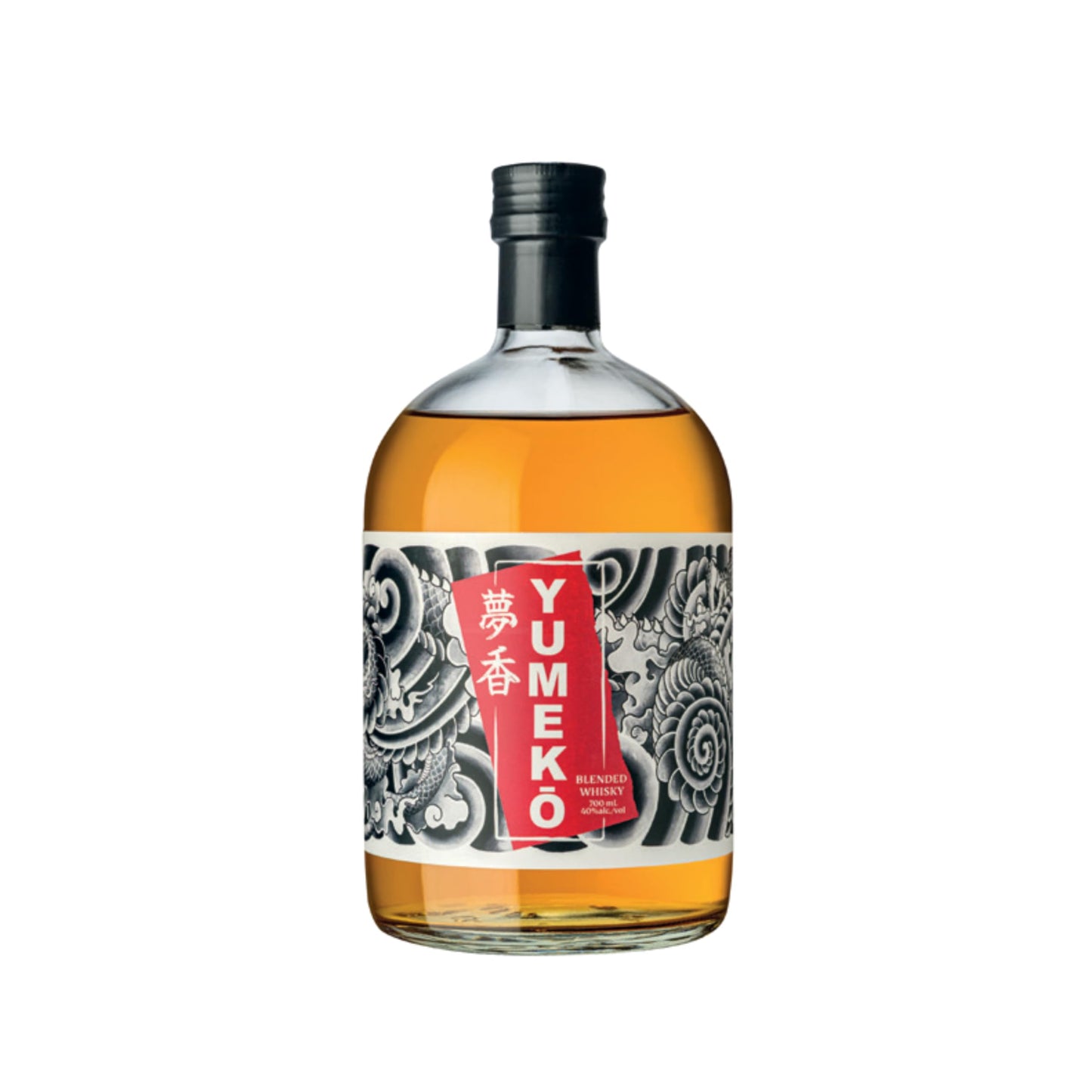 Yumeko Whisky, 700 ml, Whisky Giapponese, Confezione Regalo con 2 Bicchieri da Degustazione, Fermentazione 96h, Doppia Distillazione, Invecchiamento in Botti di Quercia Americana e Bourbon, 40% vol.