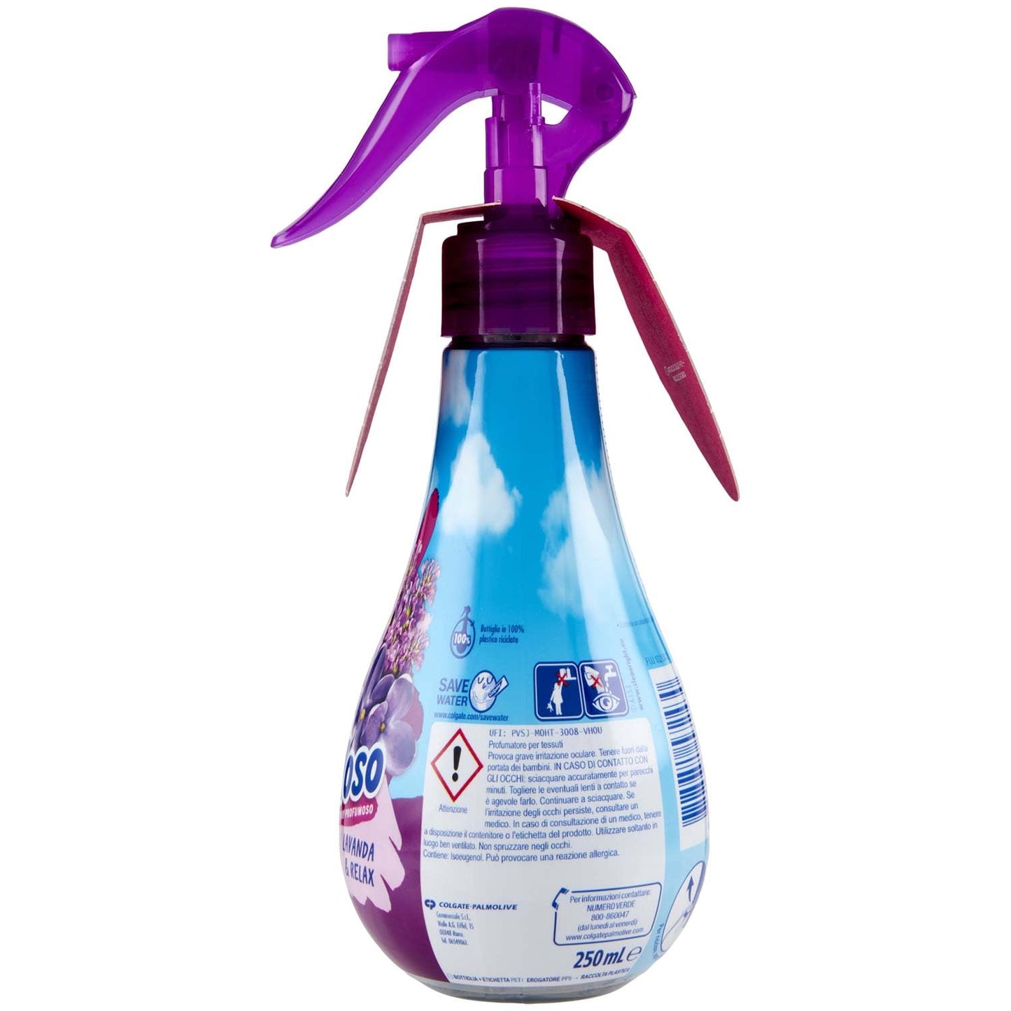 Fabuloso spray profumatore per tessuti Lavanda e Relax 250 ml