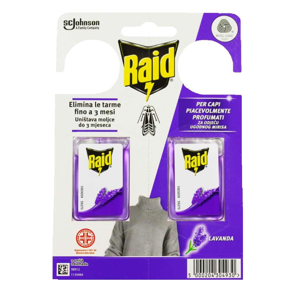 RAID TARME GEL LAVANDA PZ.2