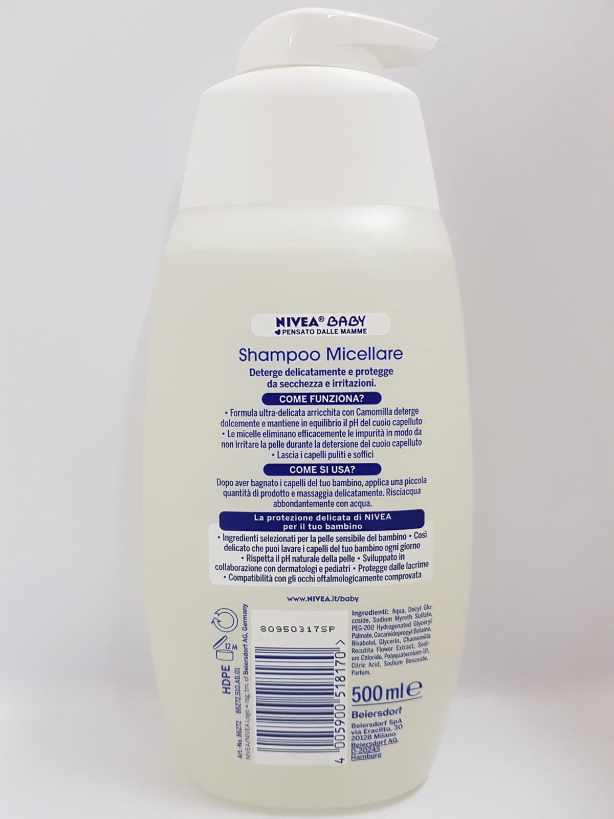 Nivea Baby Micellare Shampoo Delicato