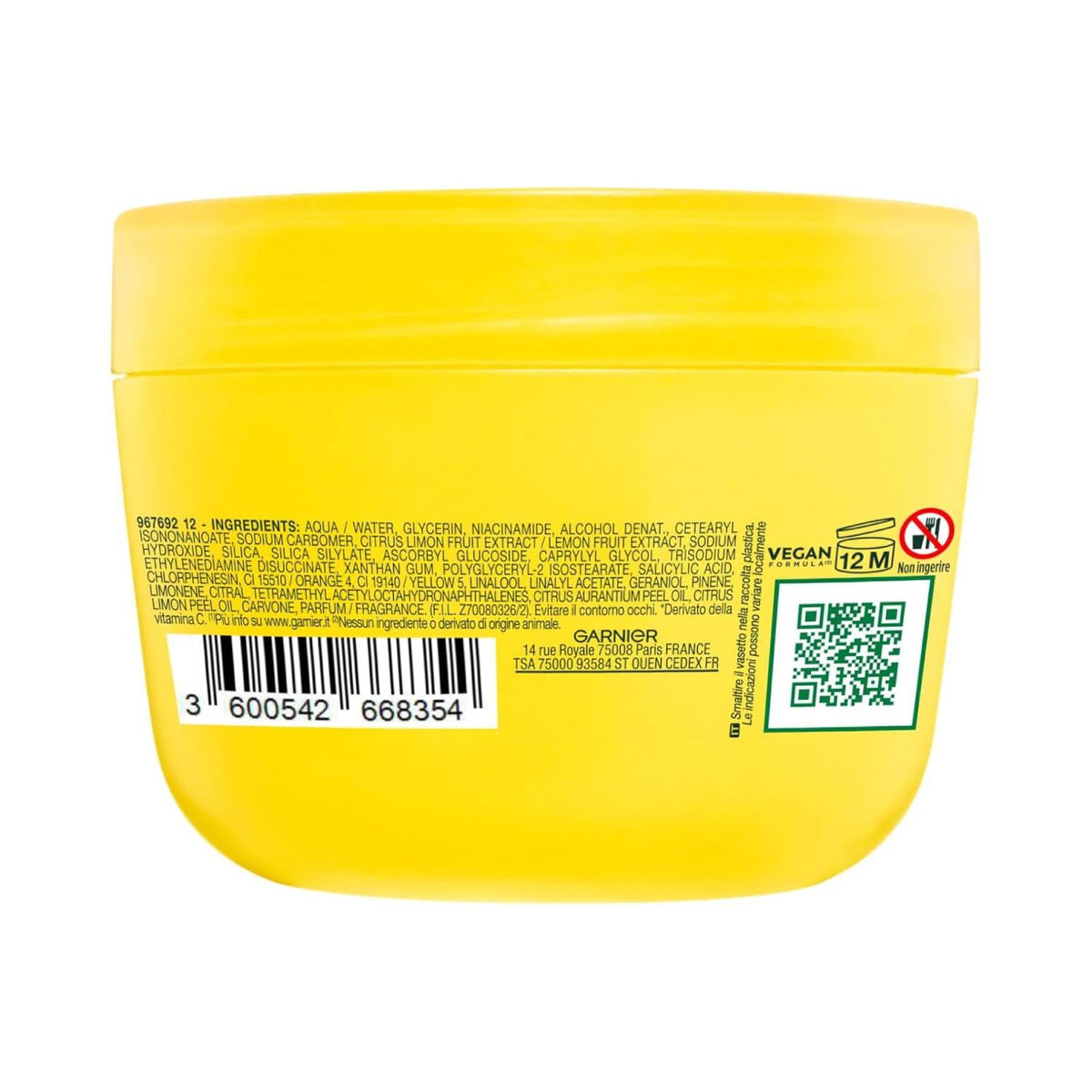 Garnier Vitamina C Fresh e Bright Crema Sorbetto Idratante Anti-Macchie, 85 ml, con Niacinamide, Texture Ultra-Leggera (6)