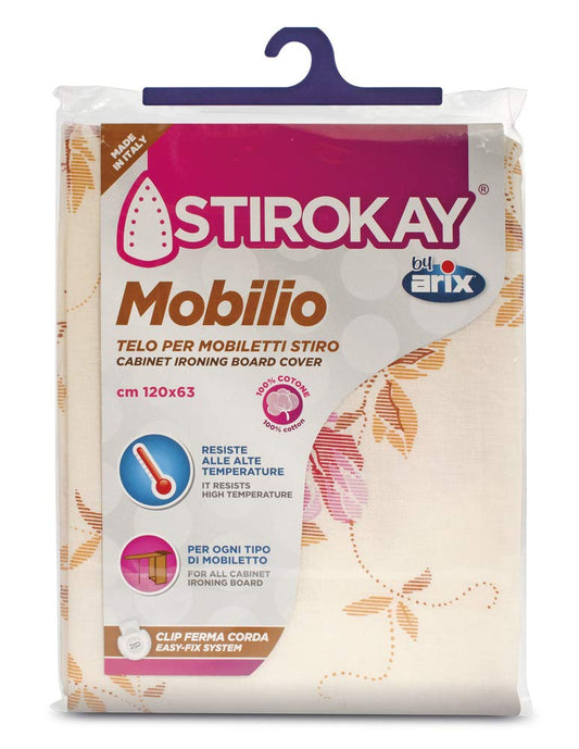 Stirokay - Mobilio, Telo Per Mobiletti Stiro, 120X63 Cm