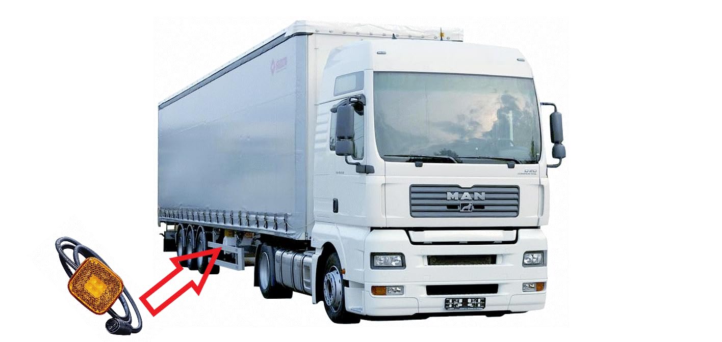 CG94 FANALE INGOMBRO Compatibile per MA_N TG-A 2000 Arancio DX=SX