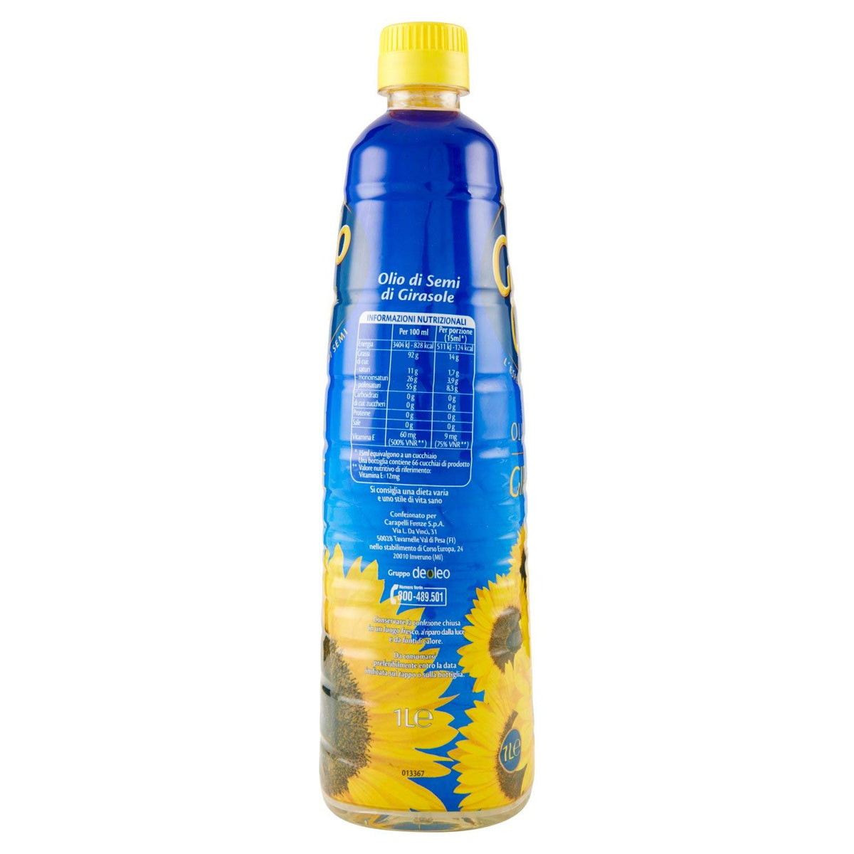 Giglio Oro Olio di Semi di Girasole - 1 Litro