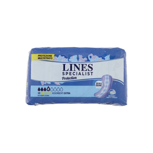 Lines Specialist Protection Extra Assorbenti Per Incontinza Leggera, Confezione Da 12 Assorbenti, 1 x 270 g