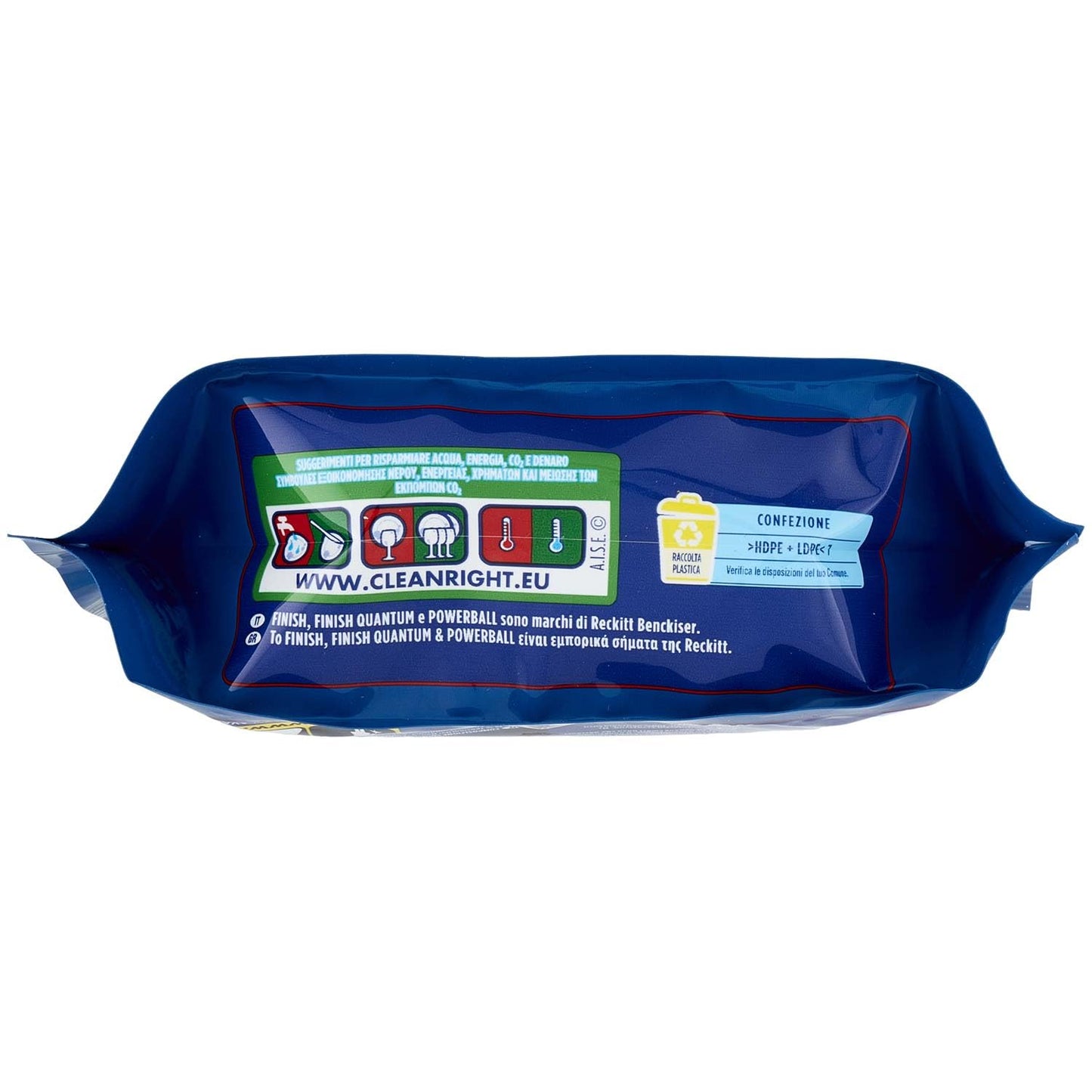 Finish Detersivo Lavastoviglie Predosato Tab Quantum Lemon 36 Pezzi, 36pz