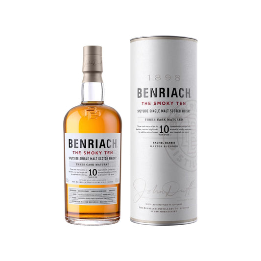 BenRiach The Smoky Ten Single Malt Scotch Whisky - 700 ml