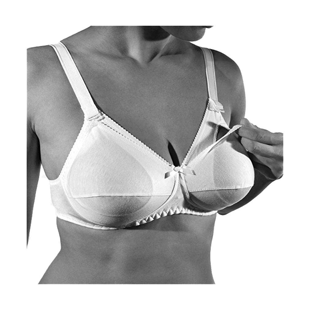 GIOS Reggiseno Premaman Art. 280 (TG. 3 CIRCON. Sottoseno 73/77, Bianco)
