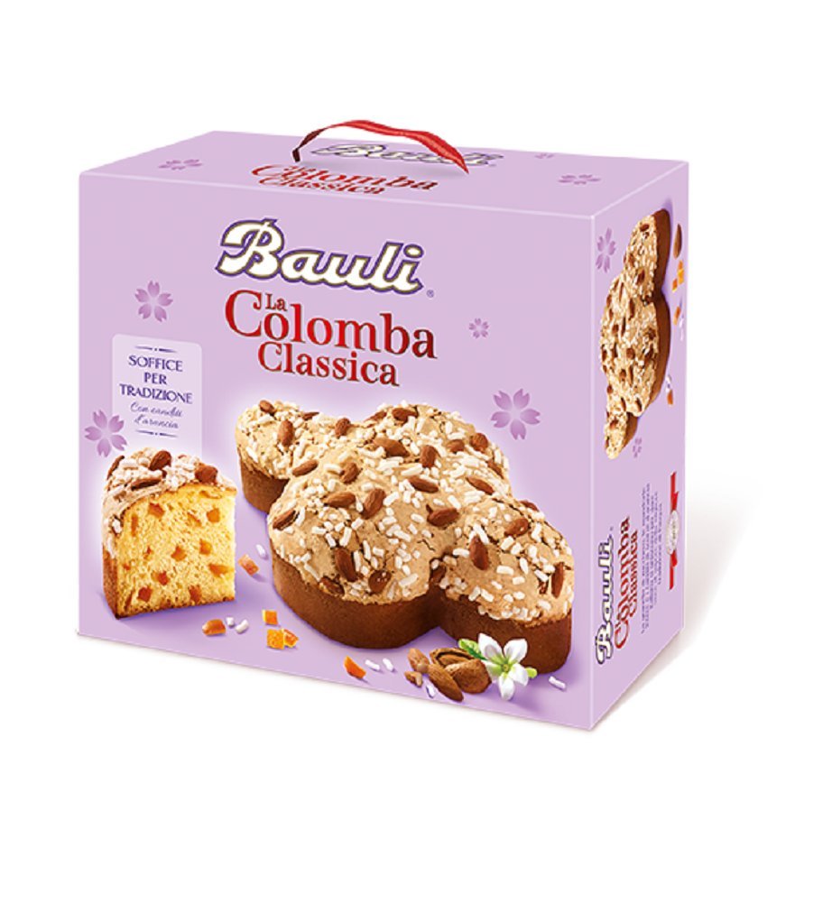 Bauli Colomba Pasquale - Dolce Pasqua Artigianale creato con Ingredienti Tradizionali e Qualità Eccellente del Made in Italy (1000 gr, La Colomba Classica)