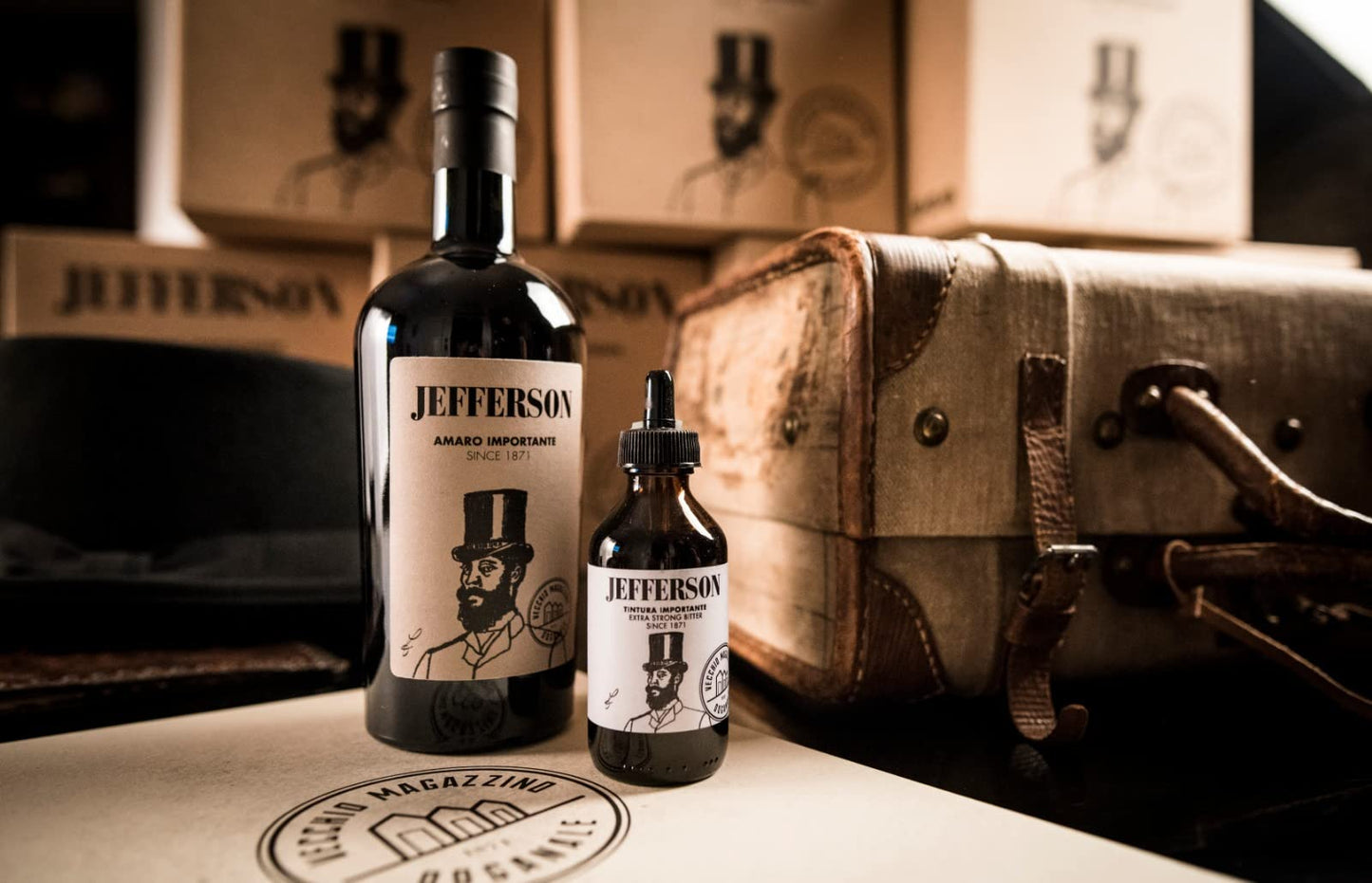 2pz. Jefferson Amaro Importante 70 cl - Migliore Amaro al Mondo 2018