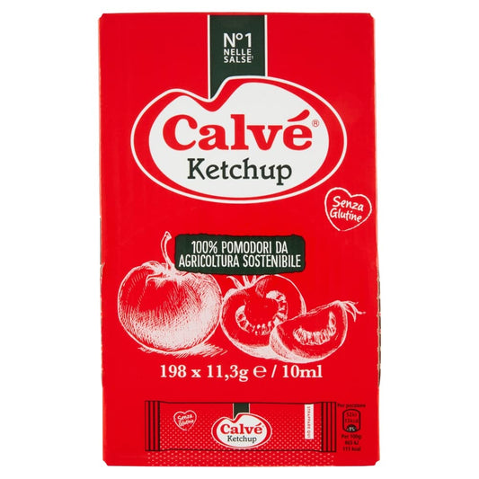 Calvè Ketchup monodose in bustina - 198X10 ml