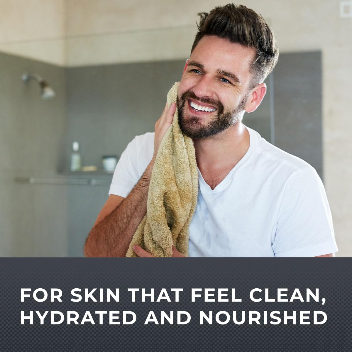 Dove Men+Care Facewash Hydration Boost – Cura della pelle per uomini – Detergente per il viso – idrata essenziale senza lasciare tensione, 1 x 100 ml