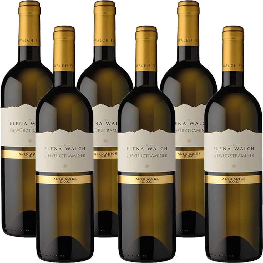 Gewürztraminer | Alto Adige Doc | Elena Walch | Vino Bianco | 6 Bottiglie 75cl | Idea Regalo