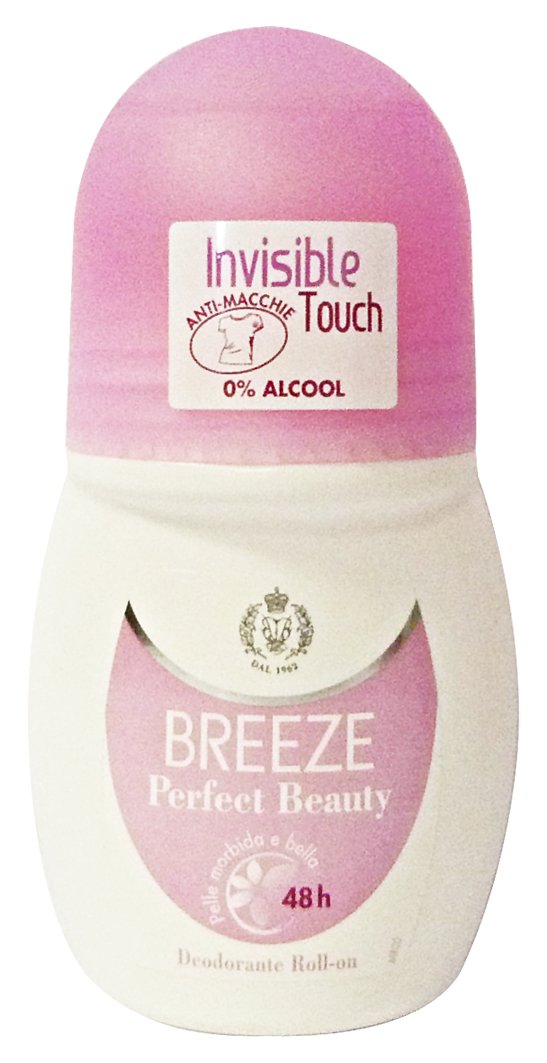 BREEZE Set 6 Deodorante Roll-On Perfect Beauty 50 Ml. Cura Del Corpo