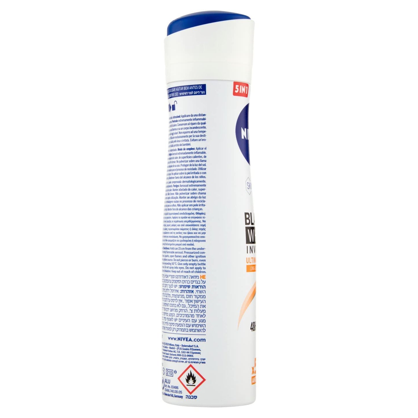 NDEO SPRAY B&W ULTIMATE FML 150ML 6PZ