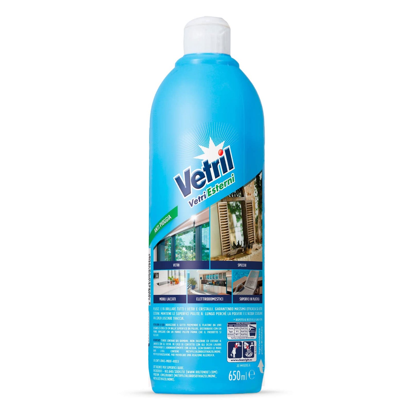 Vetril Detergente Vetri Squeeze 650ml, 650ml