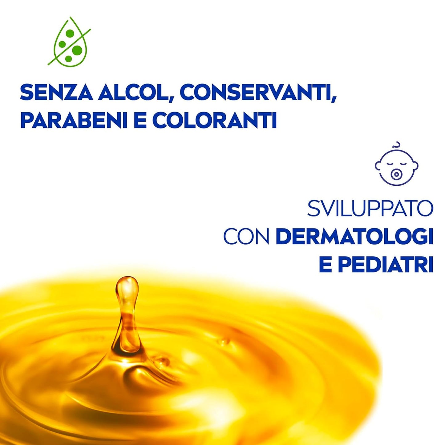 Nivea Baby Shampoo No Lacrime Detergente Capelli Bambini Senza Coloranti Artificiali Docciashampoo delicato e ipoallergenico con Camomilla Senza Alcool e Parabeni - 5 Flaconi da 500ml
