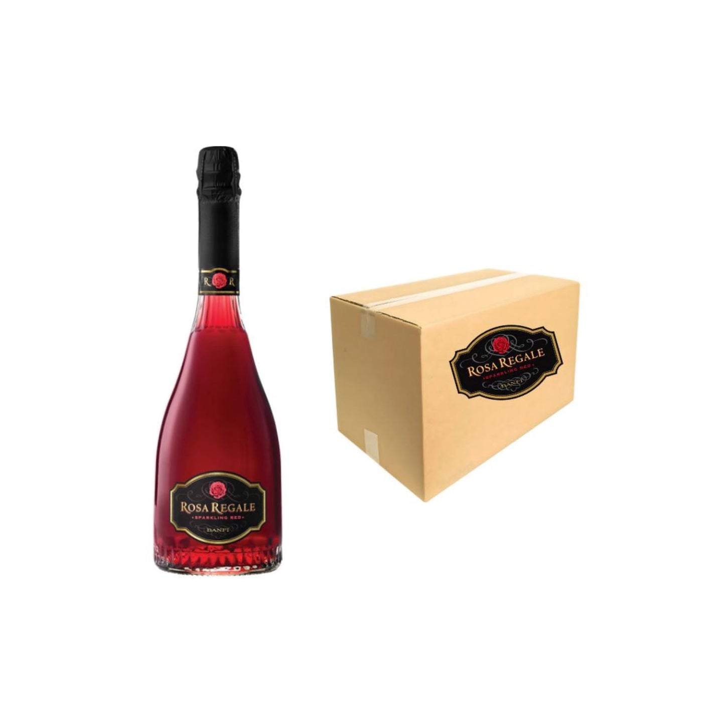 Banfi | Spumante Rosa Regale Brachetto D'Acqui DOCG 2023 | Confezione da 3 Bottiglie da 750ml