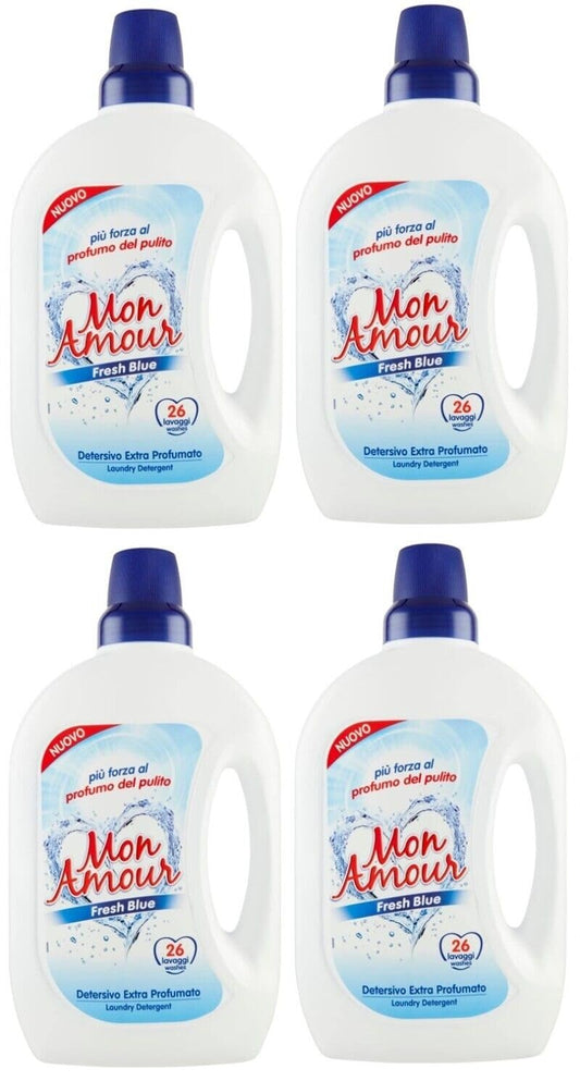 FELCE AZZURRA Mon Amour Fresh Blue Detersivo, detersivo liquido, 26 lavaggi, 1,560 l