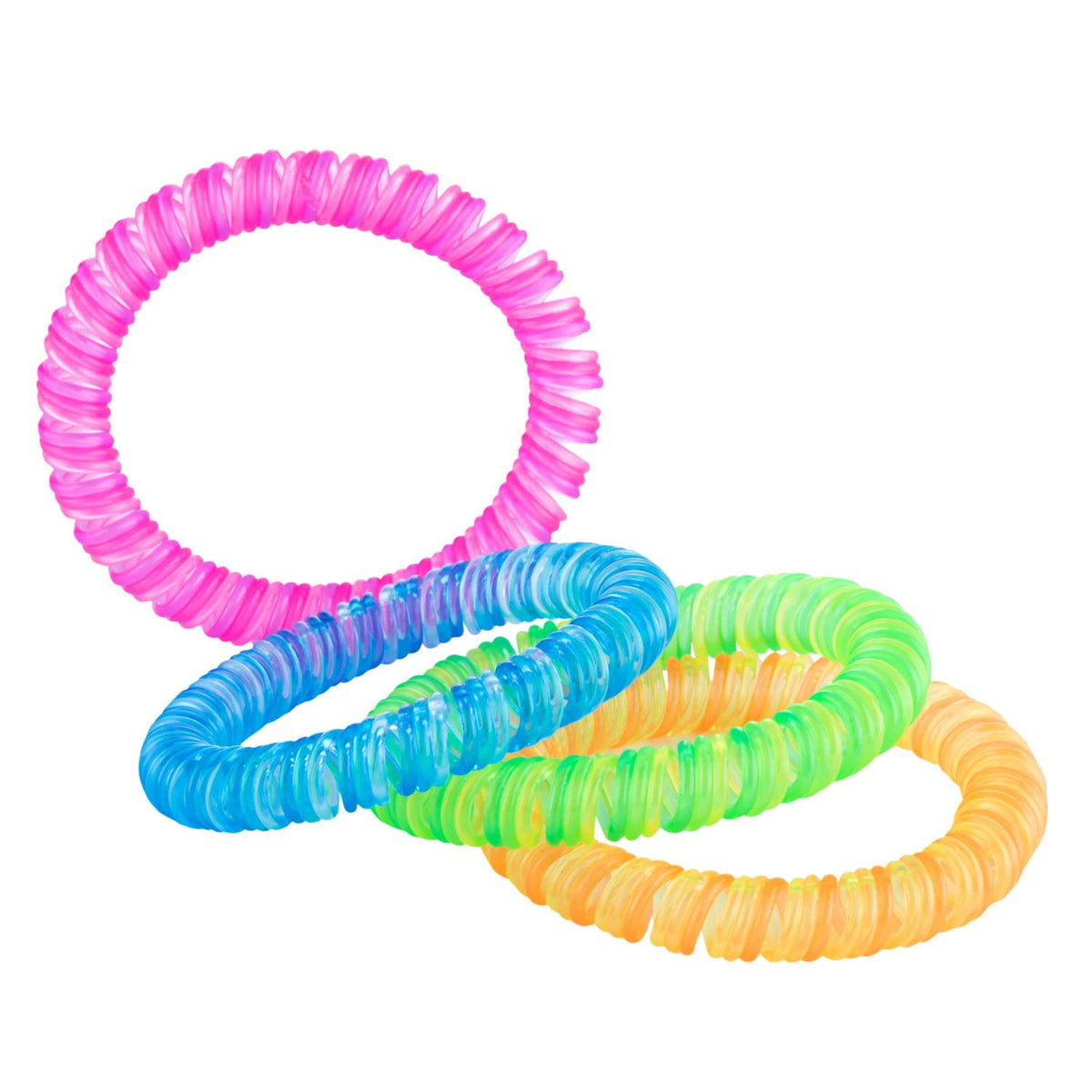 Chicco Braccialetto In Plastica Al Profumo Di Citronella, Protezione 100% Naturale Per Bambini E Adulti, Resistenti All'Acqua, Colori Assortiti - 60 g