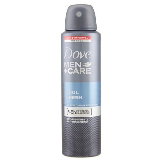 Dove Men+Care Cool Fresh Anti-traspirante Deodorante Aerosol 150ml, DOVE33