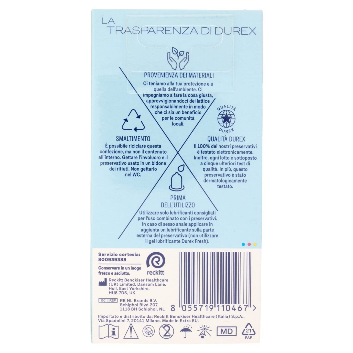 durex Settebello Classico Aderente 10 Preservativi