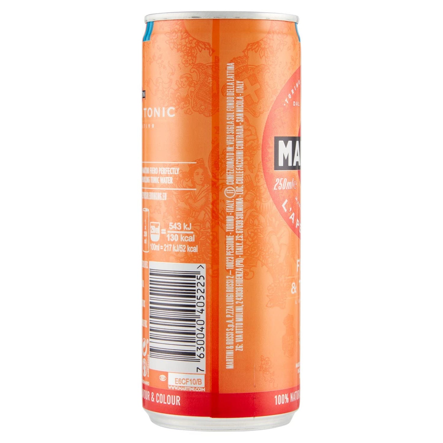 Martini Fiero, Ready to Drink Fiero & Tonic, 25 cl