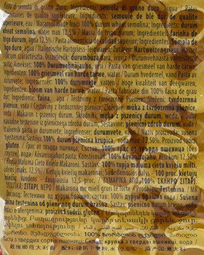 Divella 050 Lumache - 8 pezzi da 500 g [4 kg]