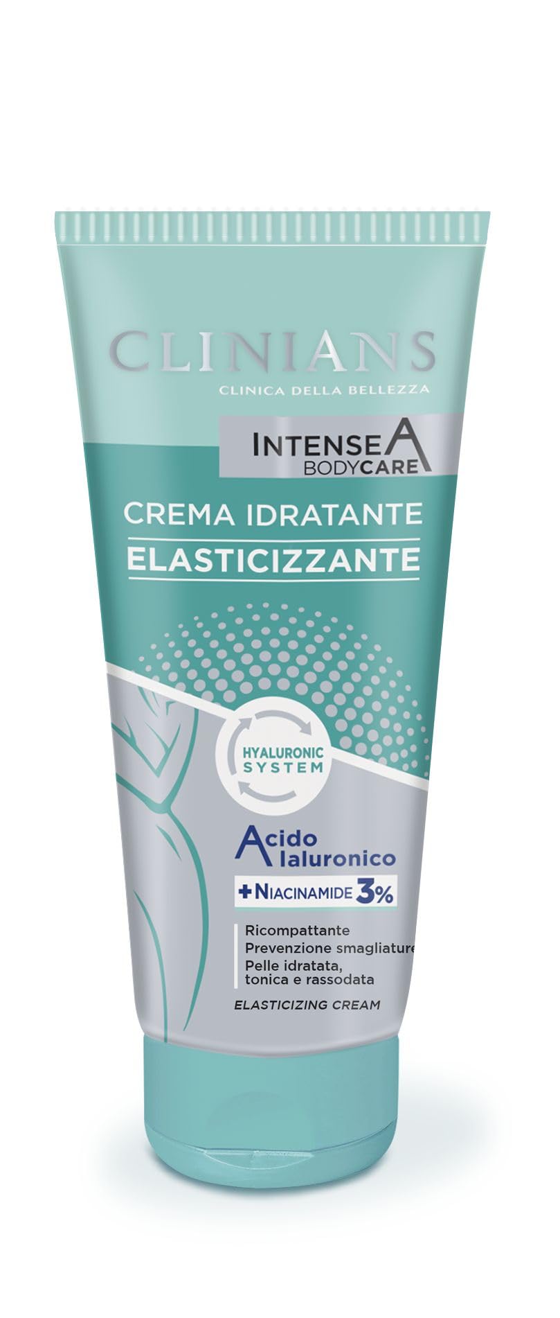 CLINIANS | Intense A Crema Elasticizzante, Idratante, Dermatologicamente Testato, Made in Italy, 150 ml