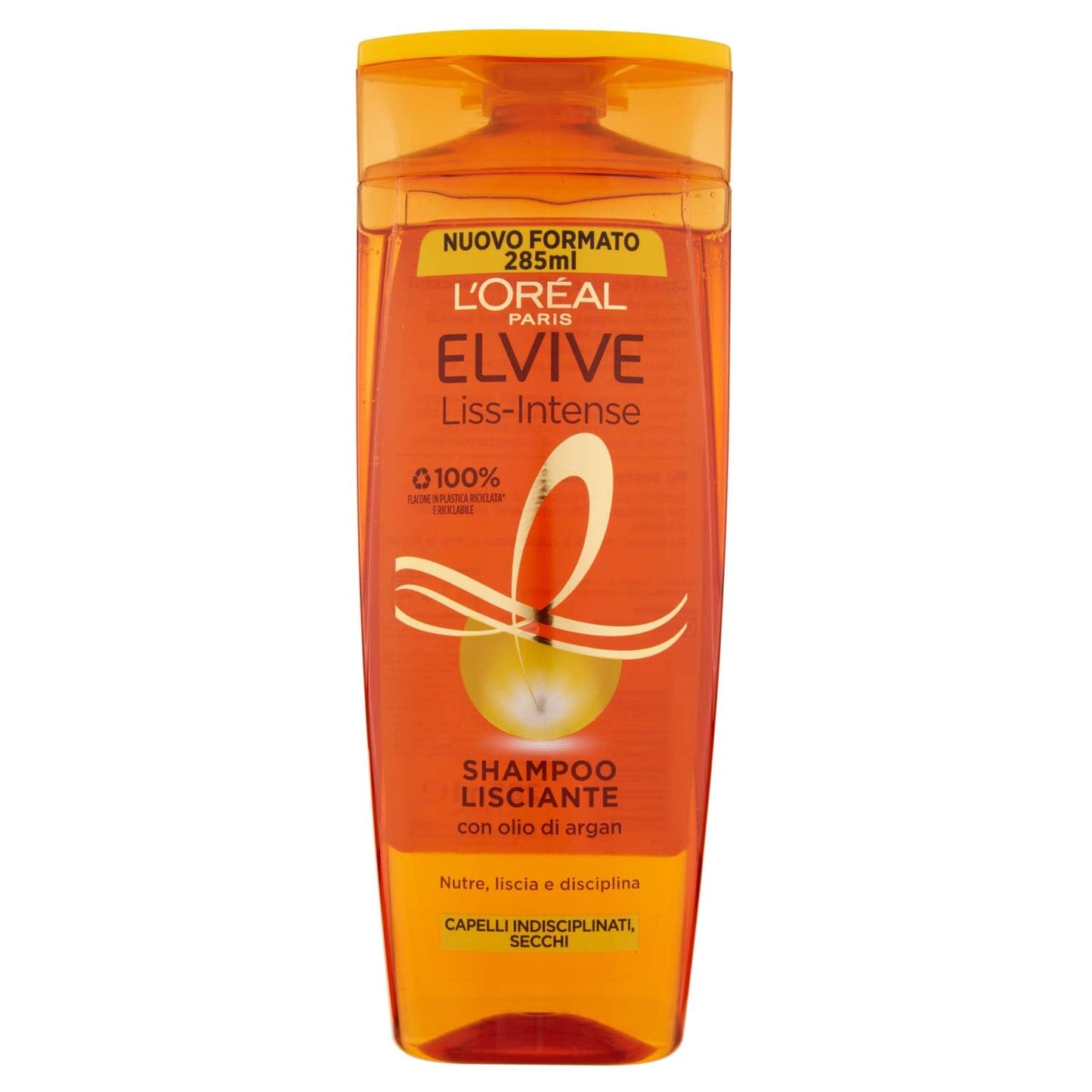 L'oreal Paris Shampoo Lisciante Liss Intense Elvive, 285ml
