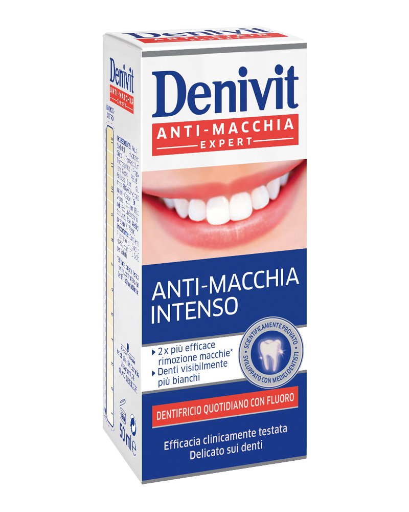 Denivit - Dentifricio Antimacchio, 50 ml [confezione da 6]