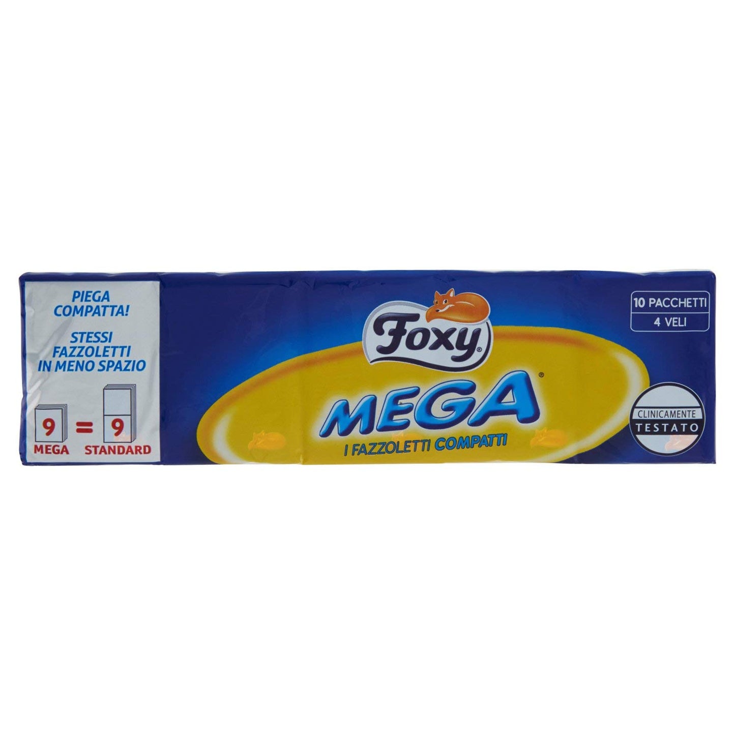 FAZZOLETTI TASCABILI FOXY MEGA Pz 10