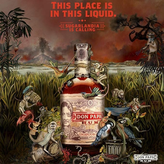 Don Papa Rum 7 Years Old 40% Vol. 0,2l