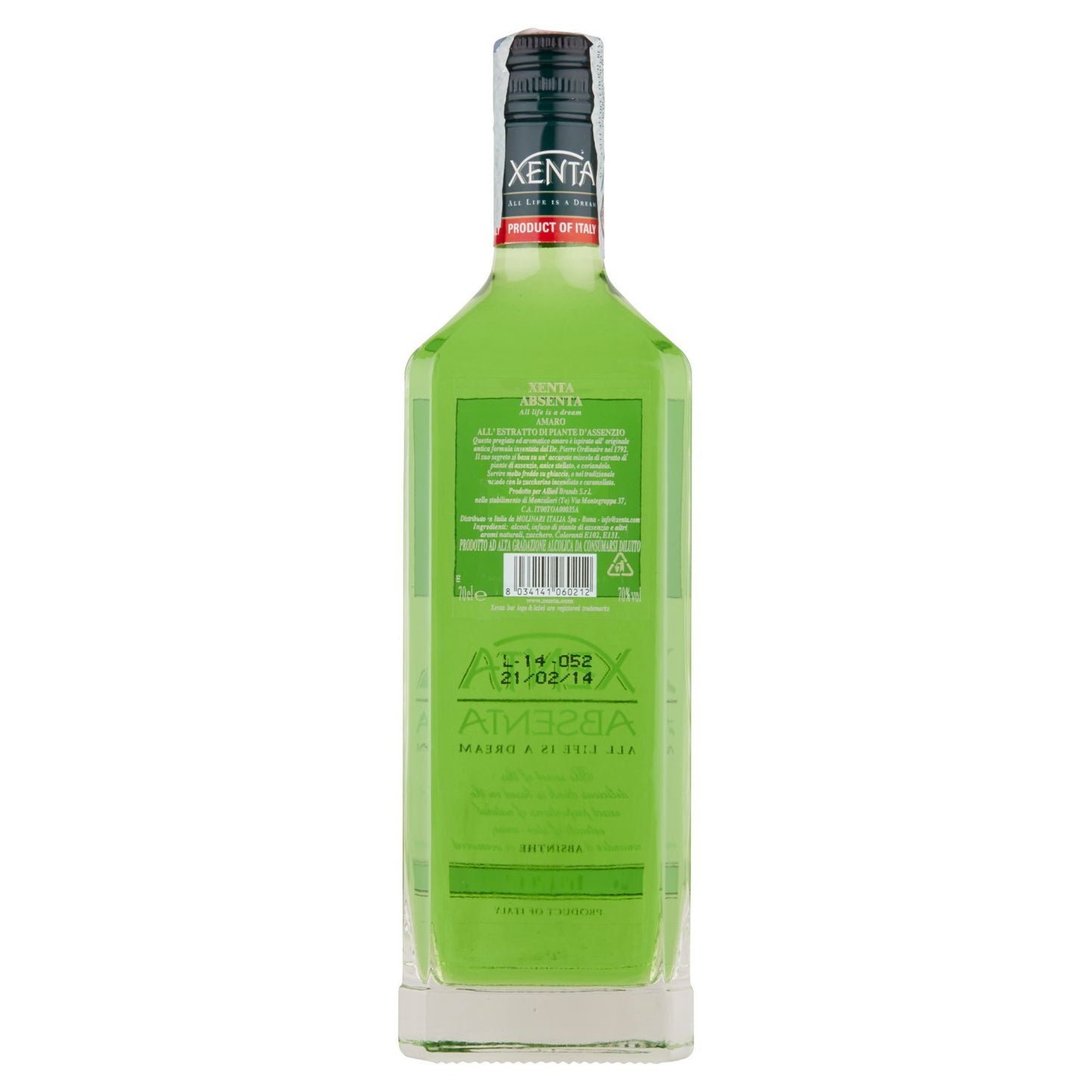 Assenzio Xenta Absenta Liquori Esteri - 70 ml