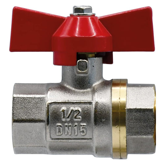 VALVOLA A SFERA FF FF 1/2' - pz. 1