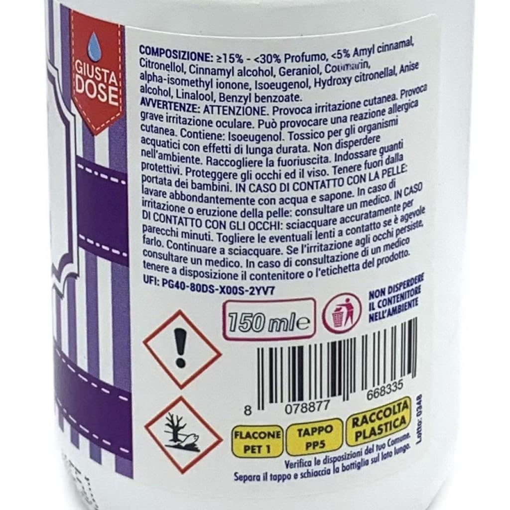DEO DUE GOCCE PROFUMATE ORIENTAL 150 ML