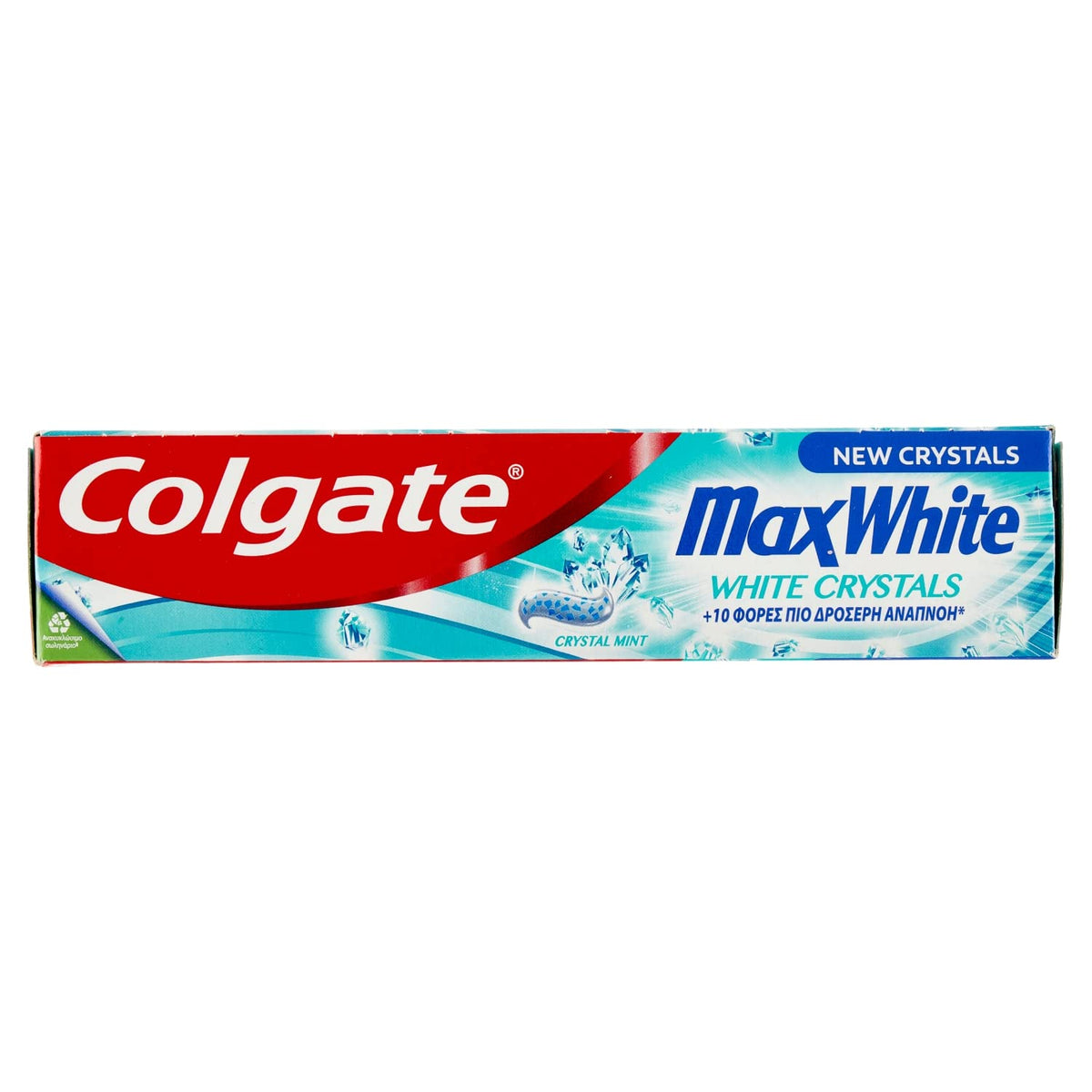 Colgate Dentifricio Sbiancante Max White Cristalli Bianchi, 75ml