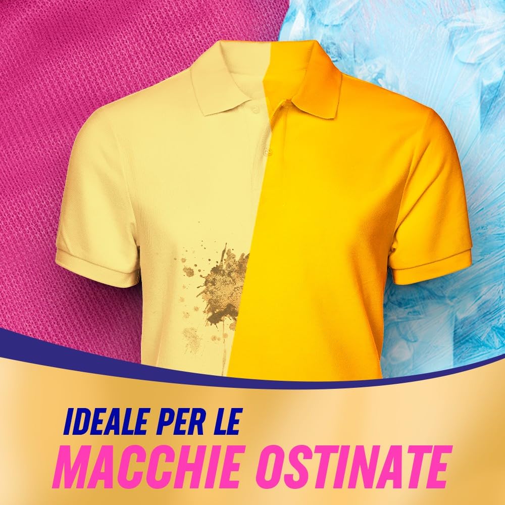 Vanish Gel Smacchiante Pre-Trattante, 2X Potere Smacchiante, Contro Macchie Ostinate